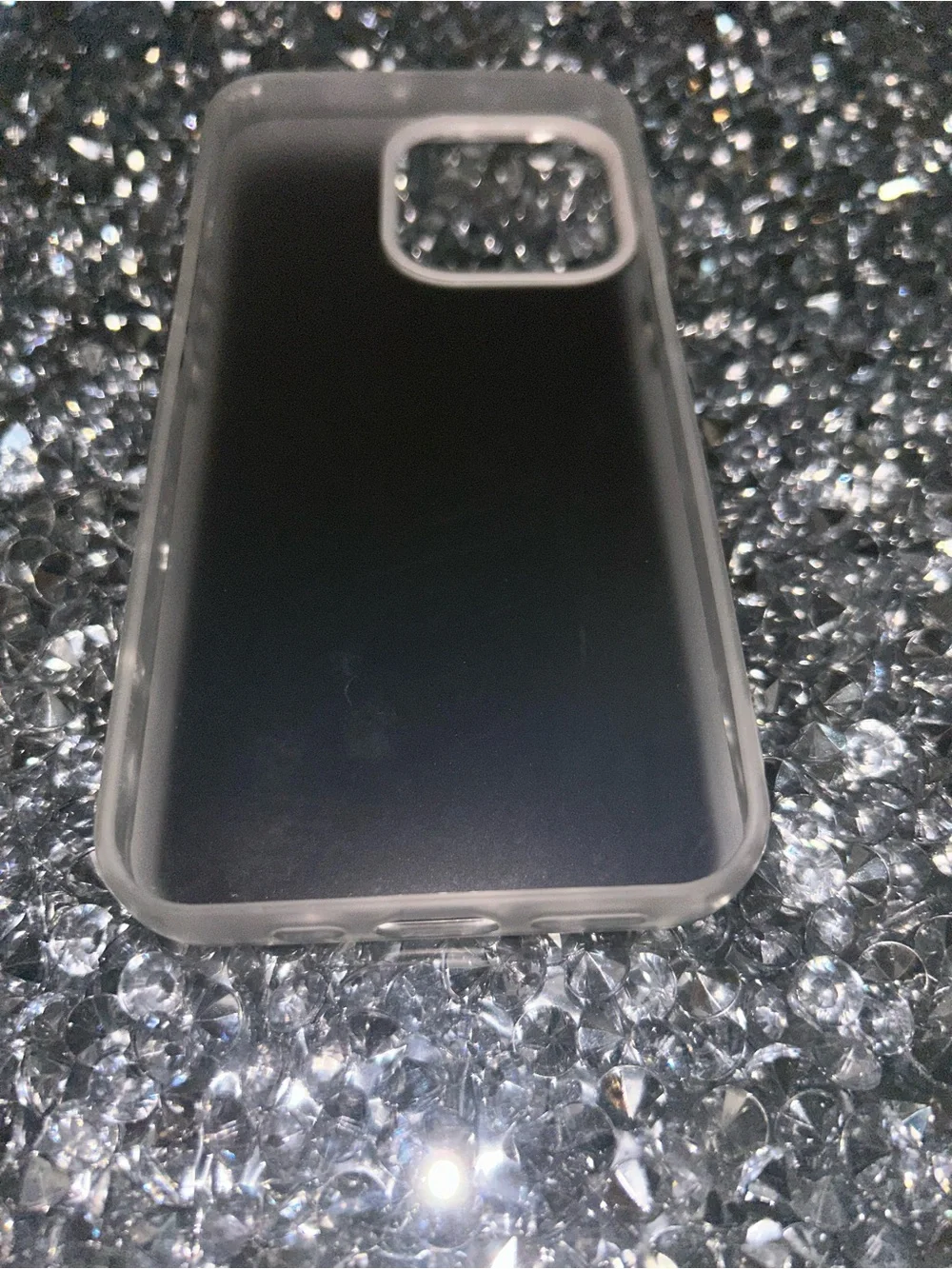 iPhone 15 Sleek Black Phone Case with Camera Protection